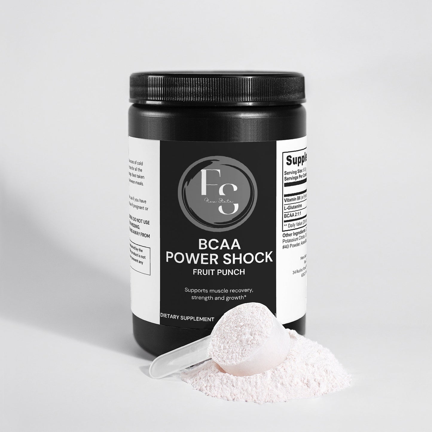 BCAA Power Shock (Fruit Punch)